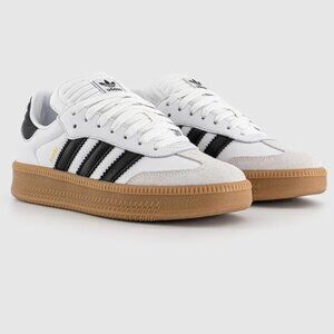 adidas Women's White and Black Sneakers